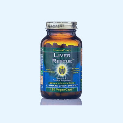 HealthForce Nutritionals - Liver Rescue Ultimate Liver Support, 120 Vegan  Caps